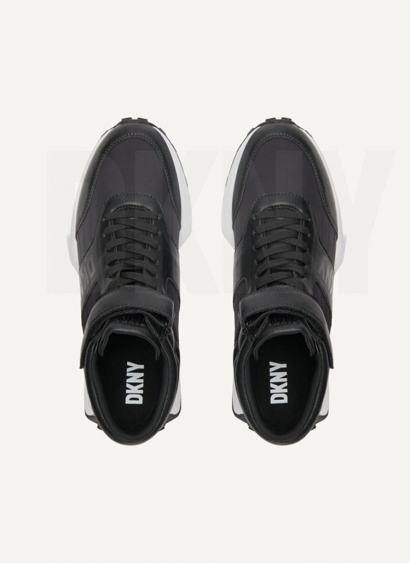 DKNY Noemi Sneakers Damen Schwarz | Austria_D0432