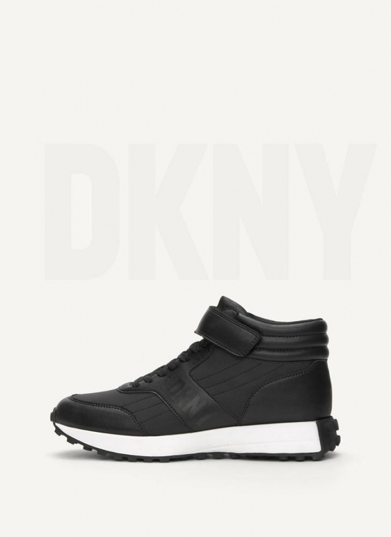 DKNY Noemi Sneakers Damen Schwarz | Austria_D0432