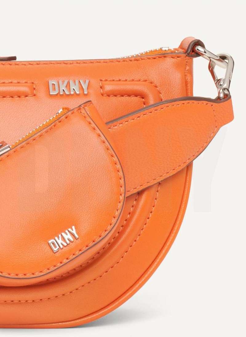 DKNY Orion Umhängetasche Damen Orange | Austria_D1979