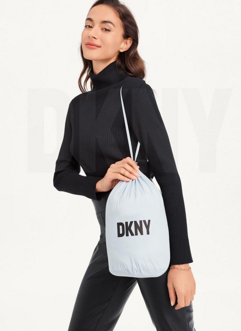 DKNY Packable Mäntel Damen Blau | Austria_D1254