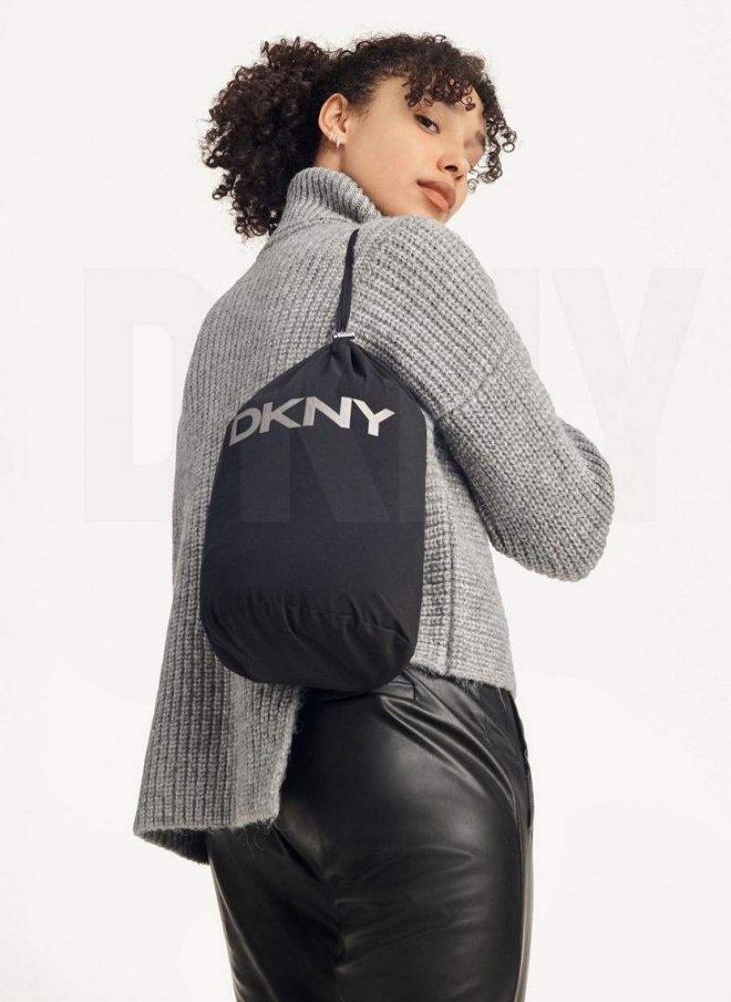 DKNY Packable Mäntel Damen Schwarz | Austria_D1744