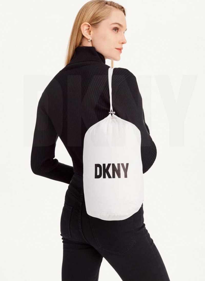 DKNY Packable Mäntel Damen Weiß | Austria_D1595