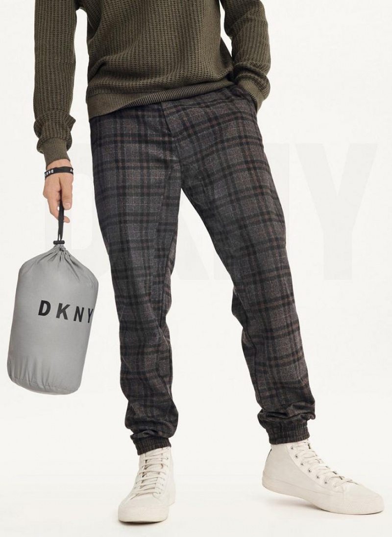 DKNY Packable Pufferjacke Herren Grau | Austria_D1128