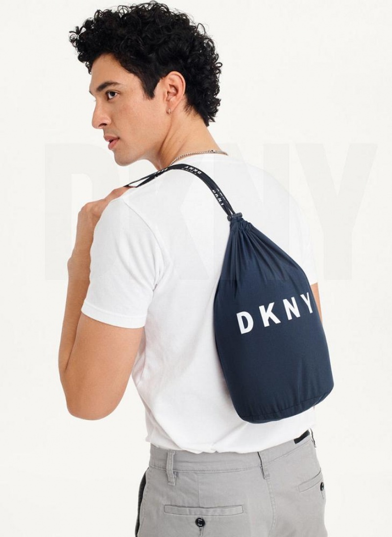 DKNY Packable Pufferjacke Herren Navy | Austria_D0603