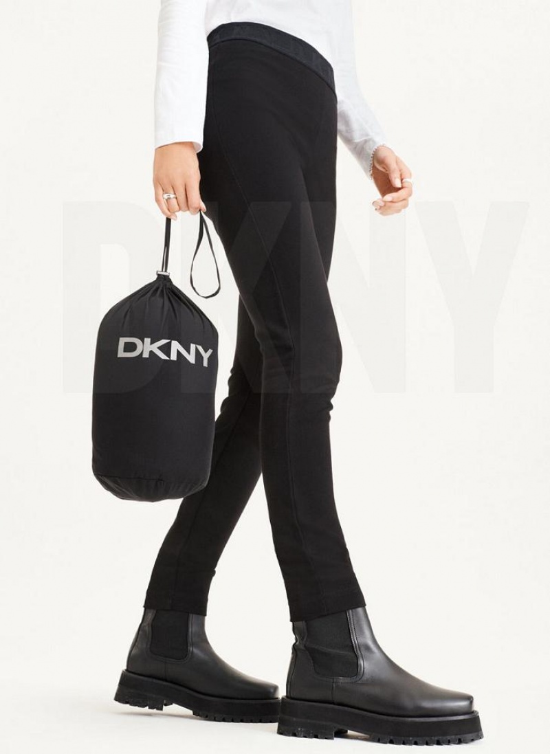 DKNY Packable Vestie Walker Mäntel Damen Schwarz | Austria_D0487