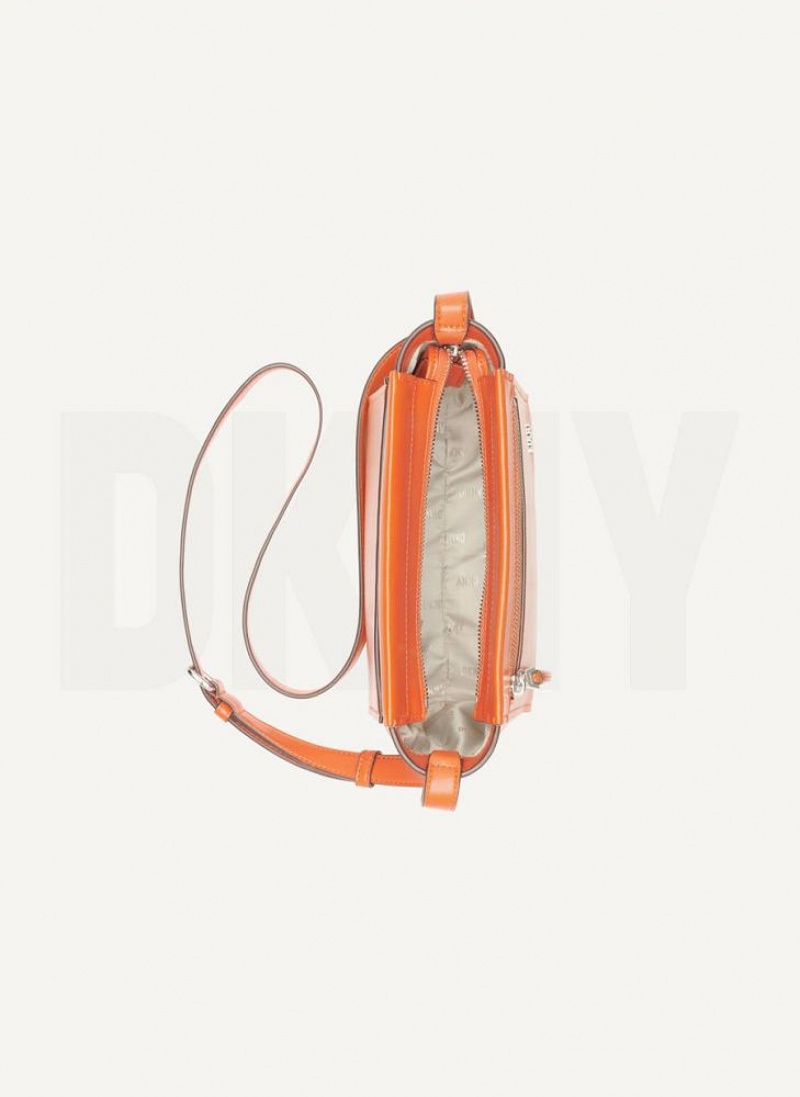 DKNY Pax Umhängetasche Damen Orange | Austria_D1420