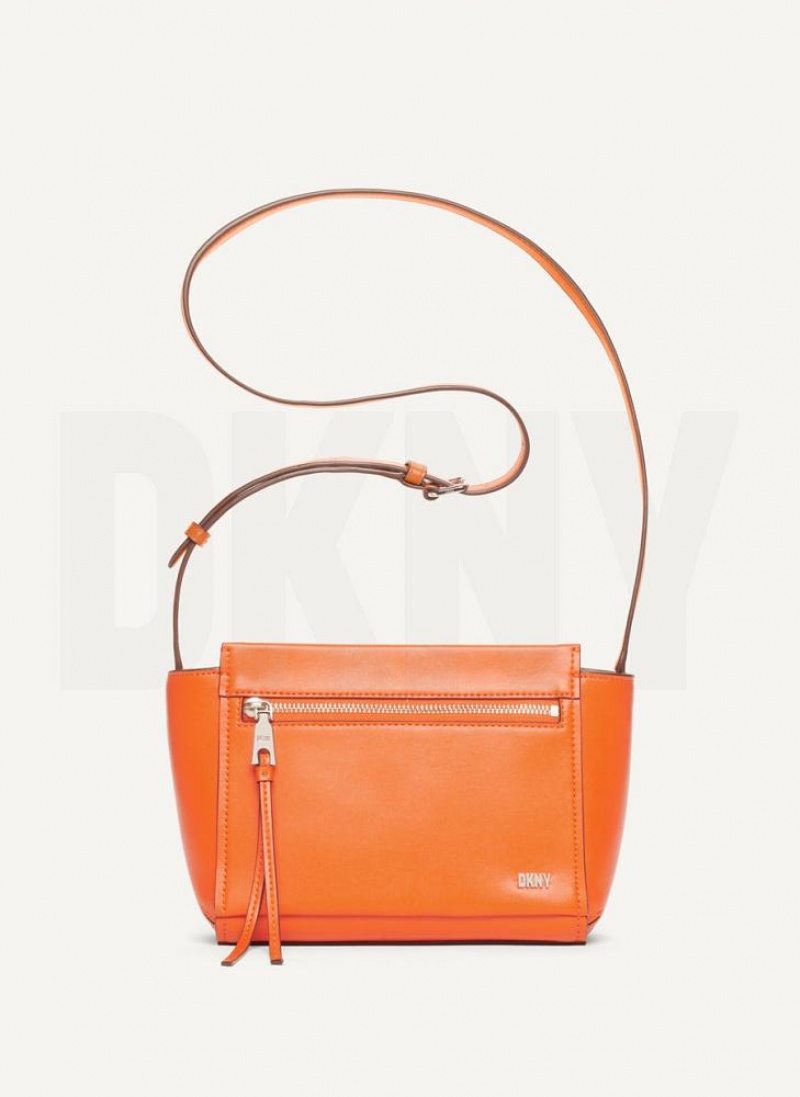 DKNY Pax Umhängetasche Damen Orange | Austria_D1420