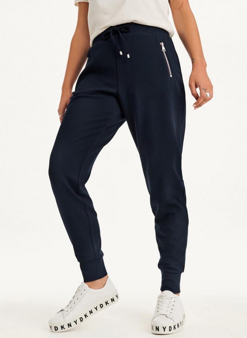 DKNY Pull On Jogginghose Damen Navy | Austria_D1945