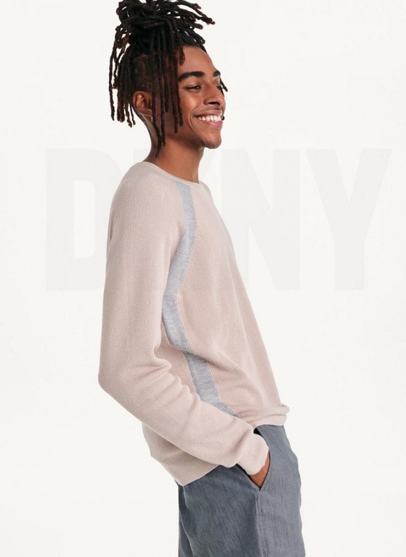 DKNY Raglan Crew Pullover Herren Khaki | Austria_D1443