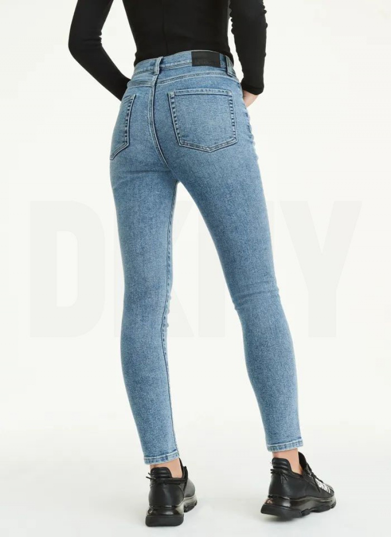 DKNY Schlank Jeans Damen Waschen | Austria_D1891