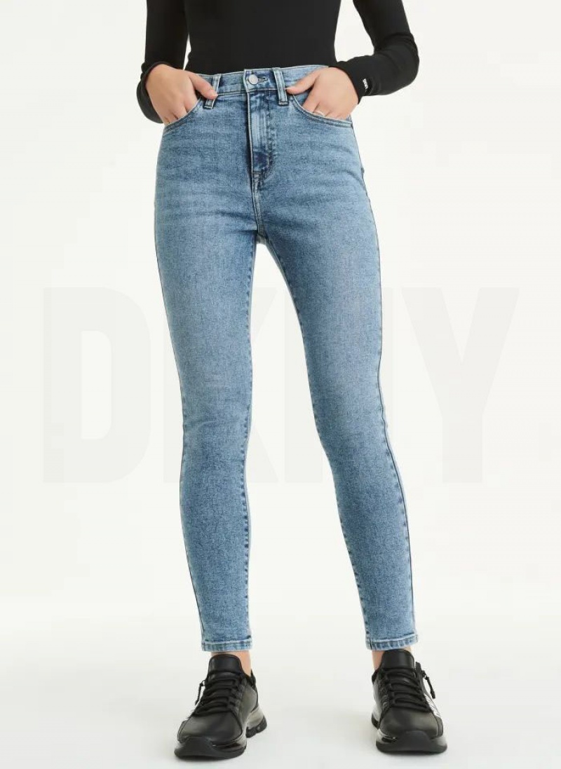 DKNY Schlank Jeans Damen Waschen | Austria_D1891