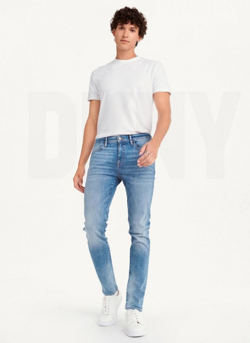 DKNY Schlank Light Wash Denim Jeans Herren Hellwaschen | Austria_D0972