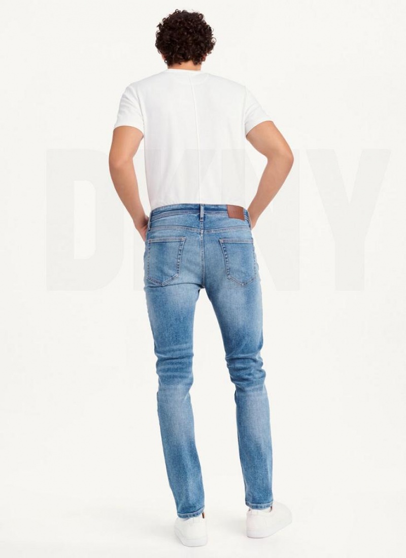 DKNY Schlank Light Wash Denim Jeans Herren Hellwaschen | Austria_D0972