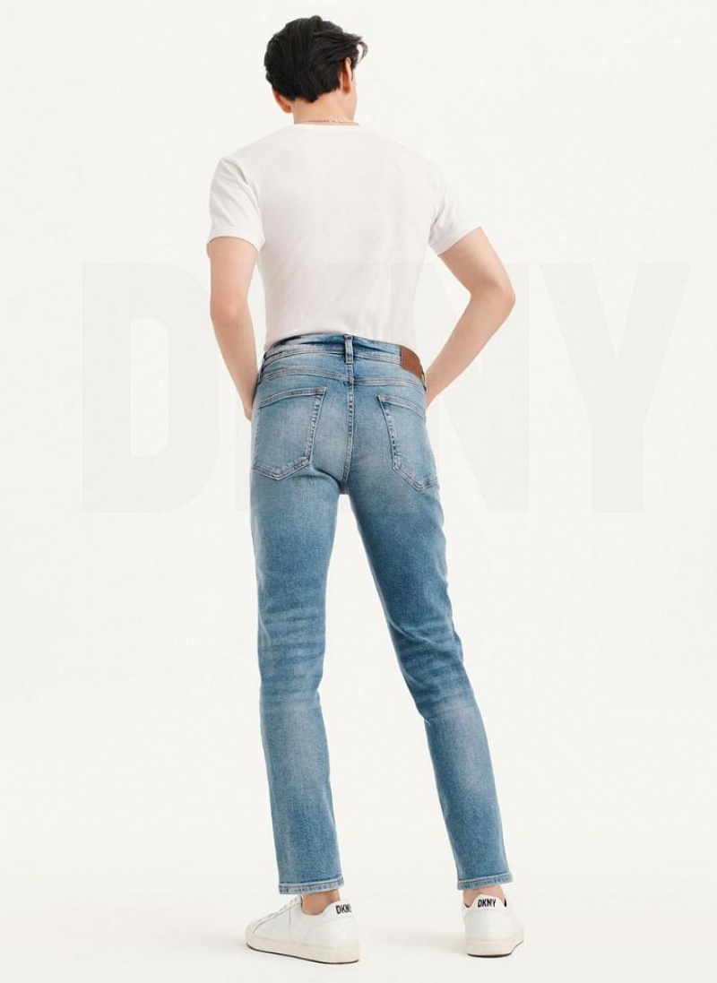 DKNY Schlank Light Wash Denim Jeans Herren Hellwaschen | Austria_D0972