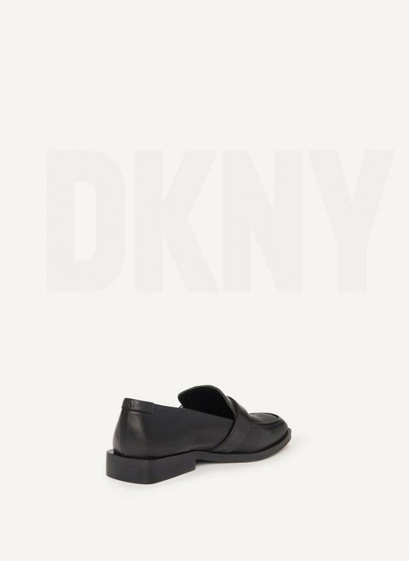 DKNY Schnallen Halbschuhe Damen Schwarz | Austria_D0529