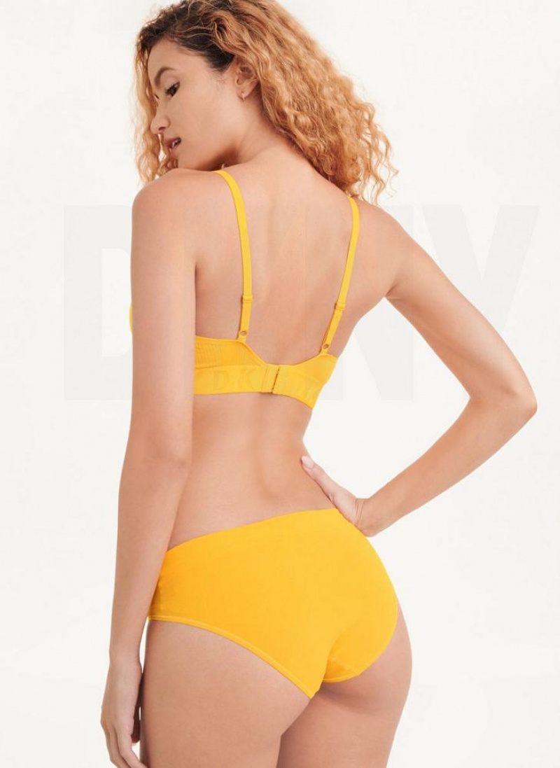 DKNY Seamless Litewear Rib Bikini Höschen Damen Mango | Austria_D1067