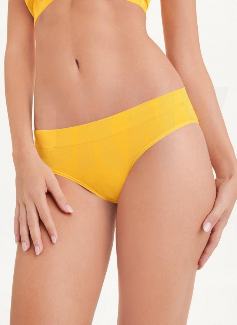 DKNY Seamless Litewear Rib Bikini Höschen Damen Mango | Austria_D1067