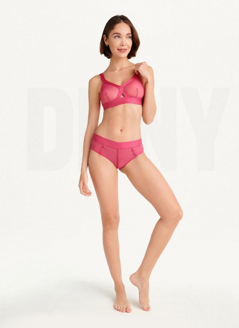 DKNY Sheers Triangle BHs Damen Rosa | Austria_D1777