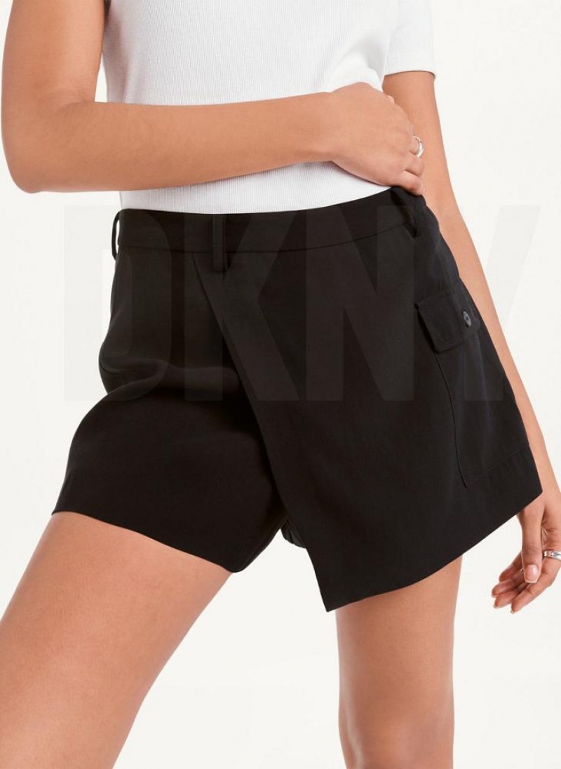 DKNY Skort Röcke Damen Schwarz | Austria_D0983