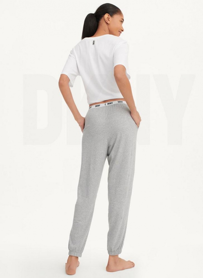 DKNY Sleep Jogger Pyjama Damen Grau | Austria_D0319