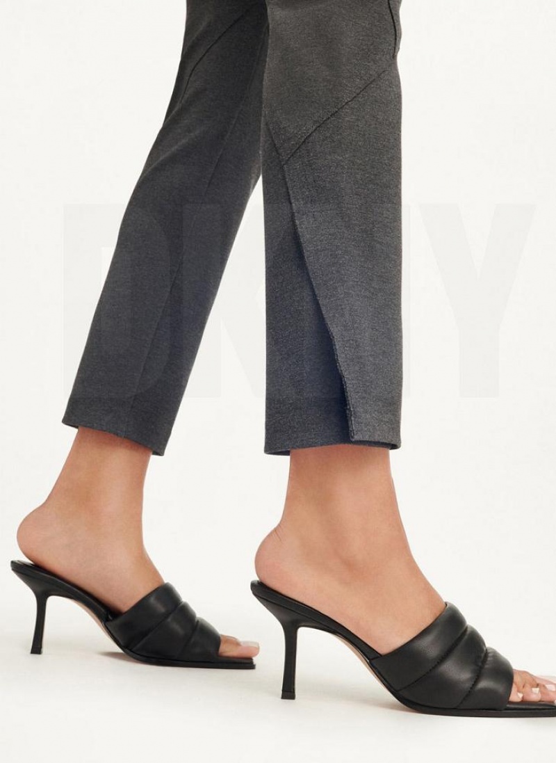 DKNY Slim Seamed With Side Slit Hose Damen Grau | Austria_D0646