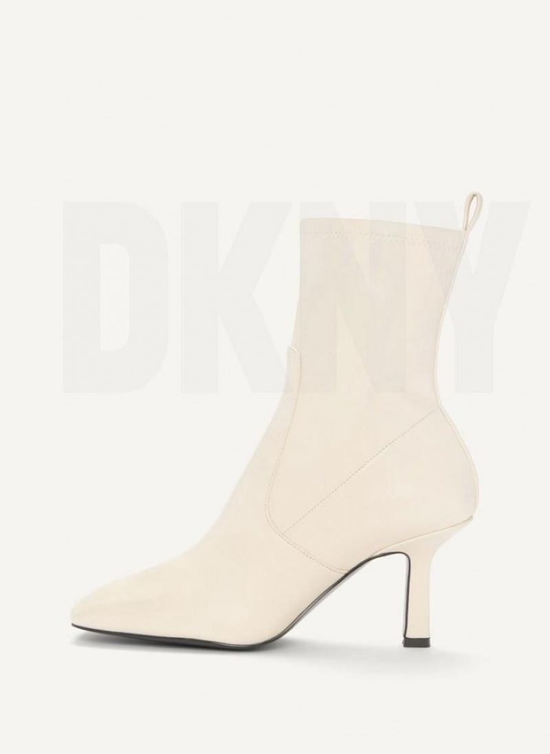 DKNY Sock Stiefel Damen Beige | Austria_D1284