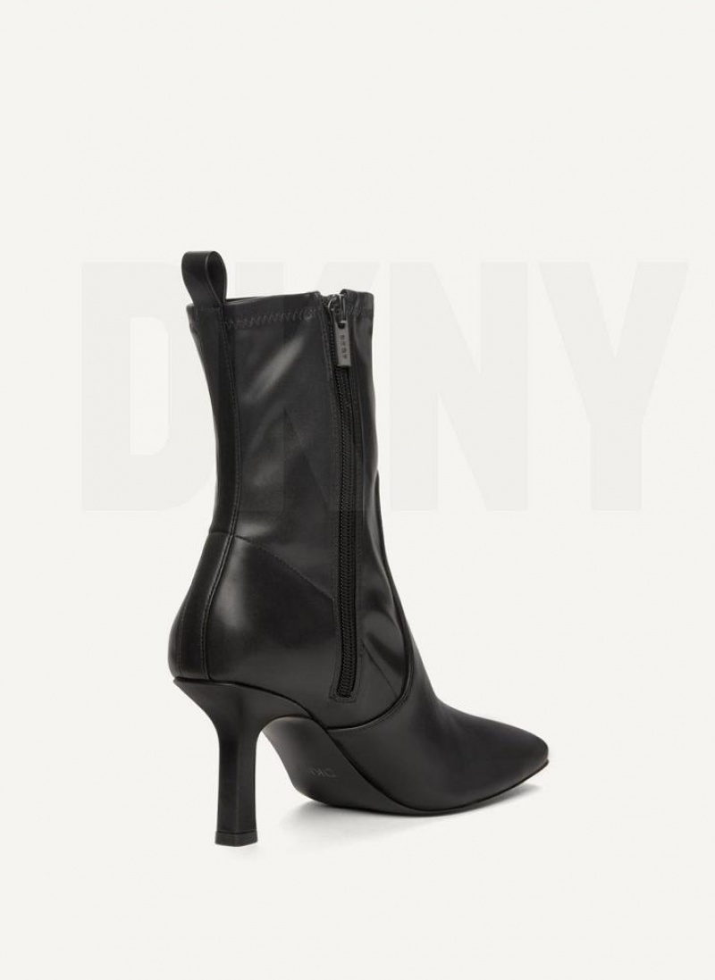 DKNY Sock Stiefel Damen Schwarz | Austria_D1272