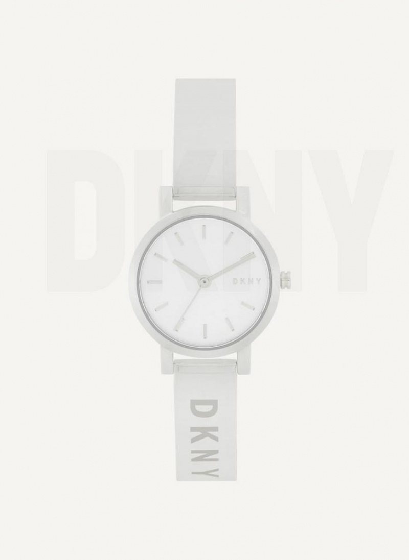 DKNY Soho Uhren Damen Silber | Austria_D1710