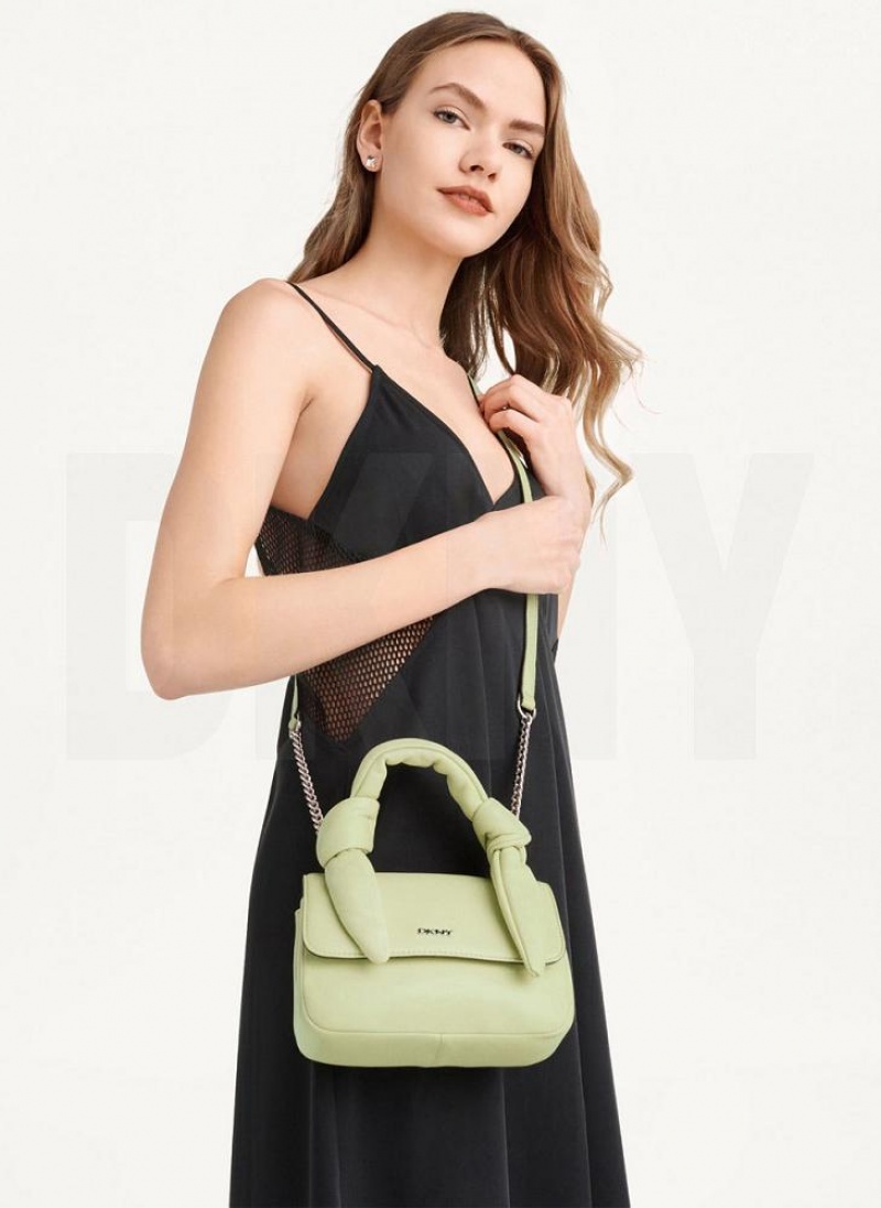 DKNY Sophie Umhängetasche Damen Hellgrün | Austria_D0518