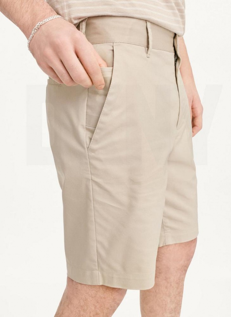 DKNY Tech Kurze Hose Herren Khaki | Austria_D1365