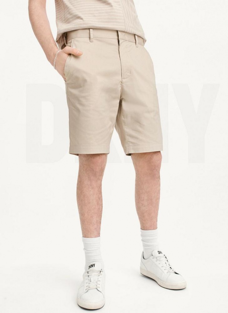 DKNY Tech Kurze Hose Herren Khaki | Austria_D1365