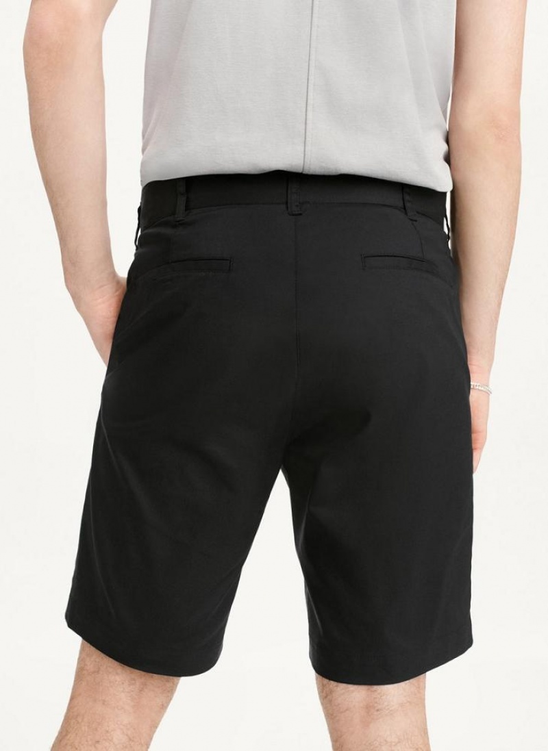 DKNY Tech Kurze Hose Herren Schwarz | Austria_D0808