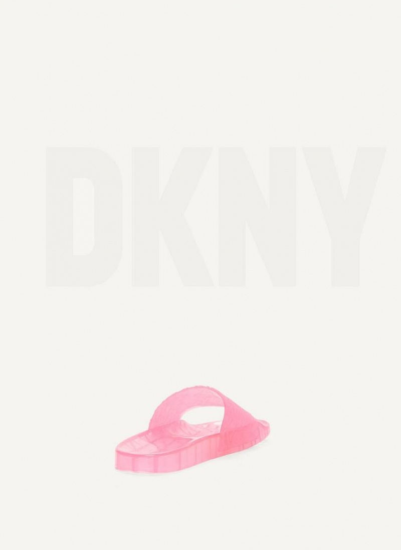 DKNY Tinzli Jelly Pantoletten Damen Fuchsie | Austria_D1696