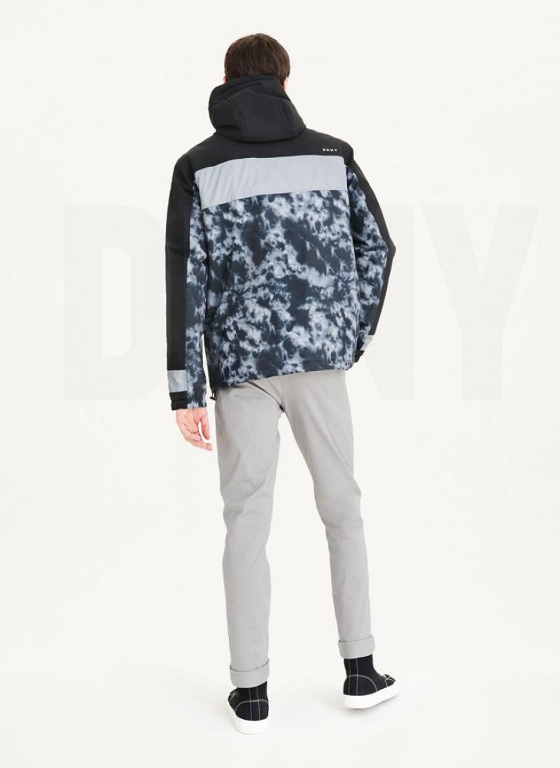 DKNY Traveler Mit Kapuze Rain Jacken Herren Mehrfarbig | Austria_D1713