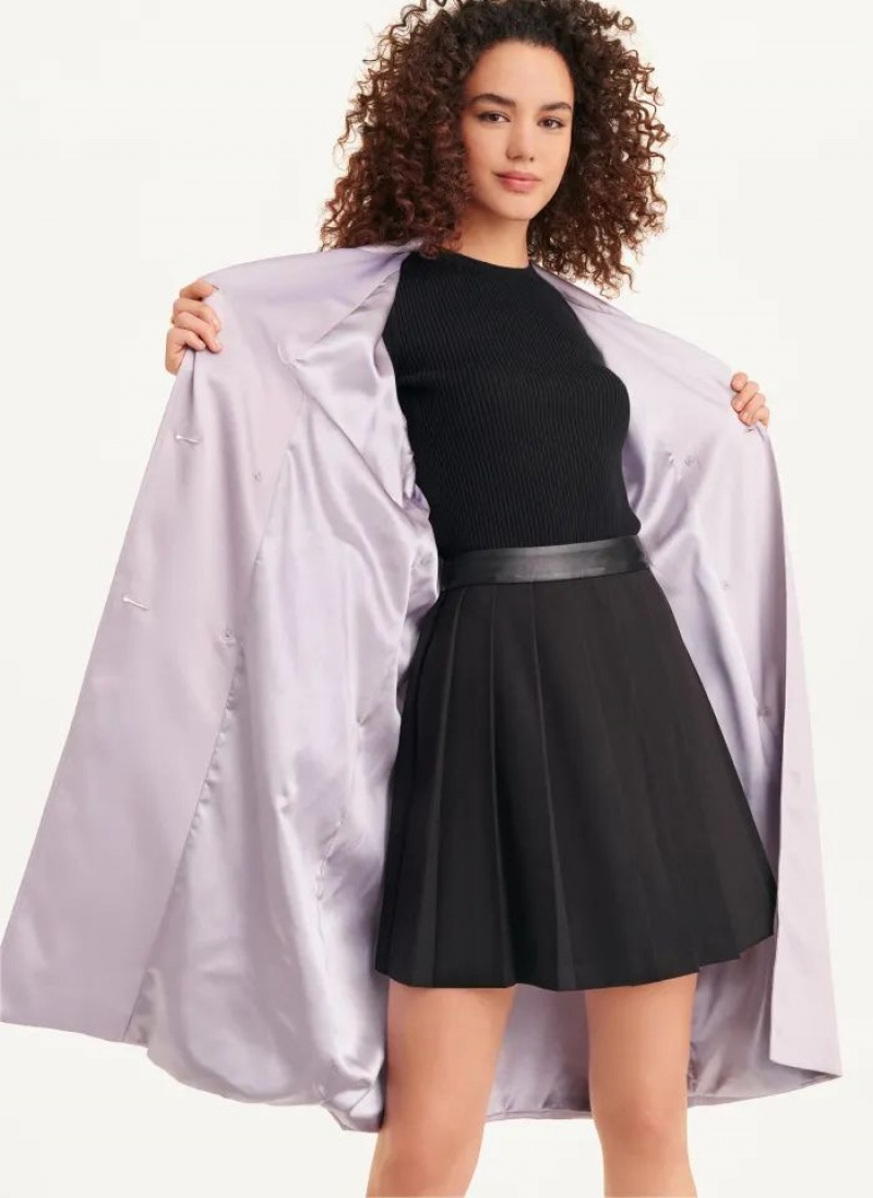 DKNY Trench Mäntel Damen Lila | Austria_D1848