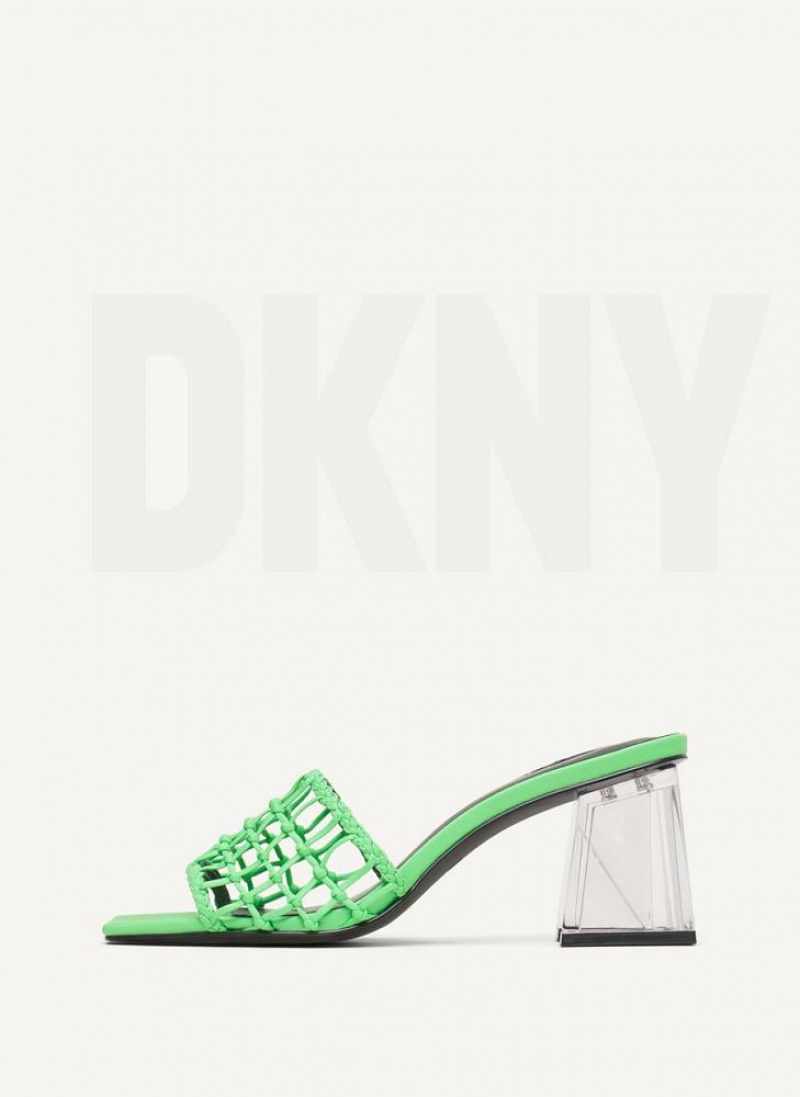 DKNY Vittoria Hohe Schuhe Damen Grün | Austria_D0933