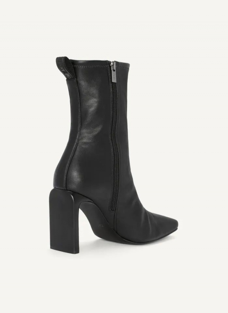 DKNY Wren - New Heel Shape Stiefel Damen Schwarz | Austria_D0979