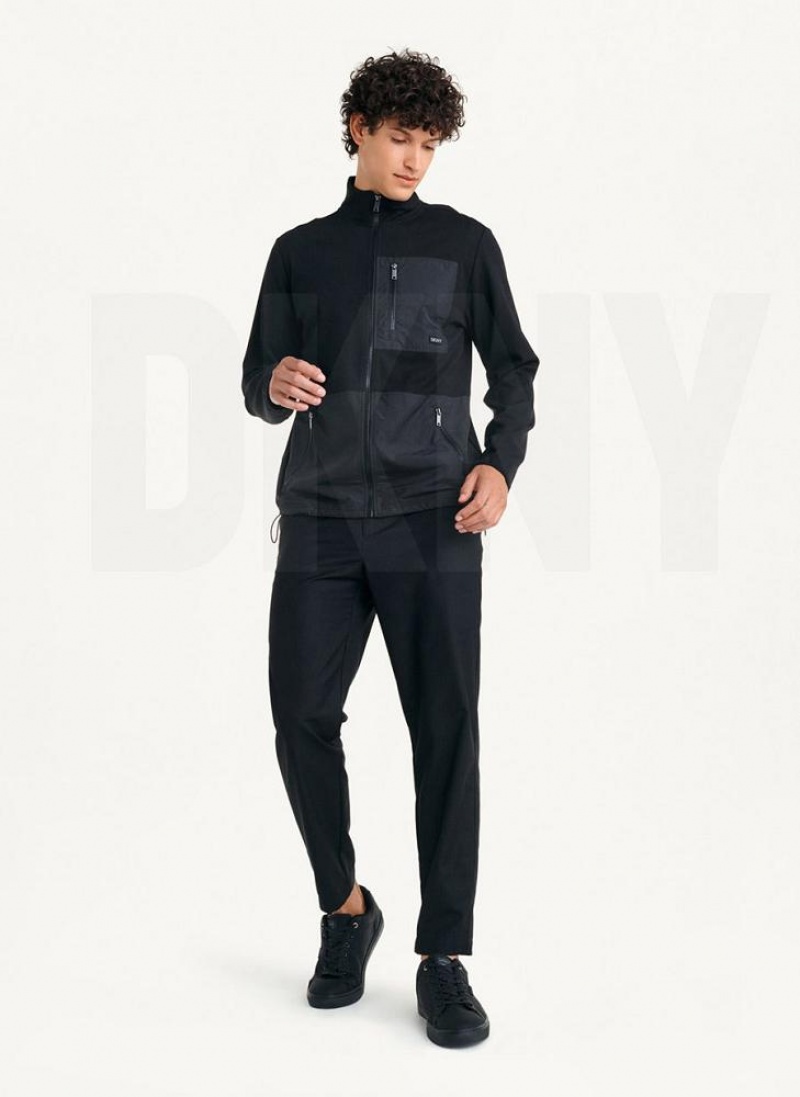 DKNY Yoga Jacken Herren Schwarz | Austria_D1232